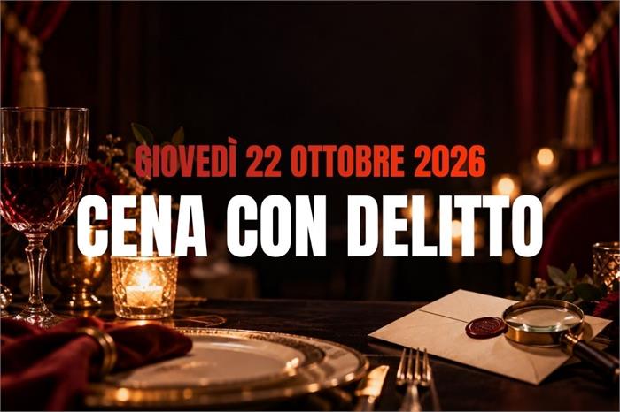 Cena con Delitto a Milano: Delitto a Teatro!
