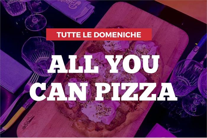 Ogni domenica da Piperita a Milano è “All You Can Pizza”! 🍕🎶